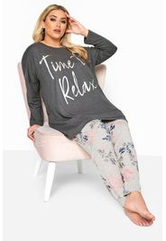 Loungemode set 'time to relax'  grau