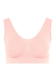 Pink seamless nonpadded bra