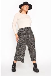 Große größen limited collection schwarze culotte mit punkten 50