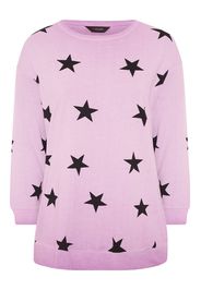 Große größen lilac star washed sweatshirt 54-56