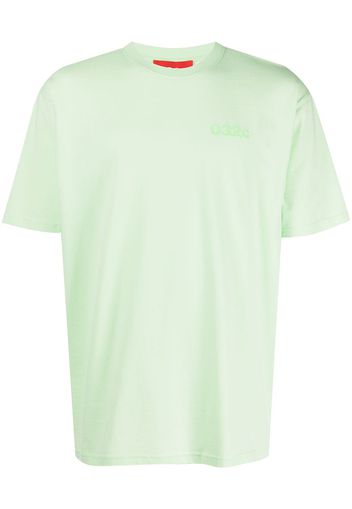 032c logo-print cotton T-shirt - Grün