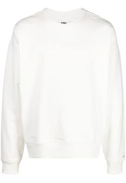 032c tonal logo-print sweatshirt - Nude