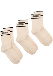 0711 set of cotton socks - Nude