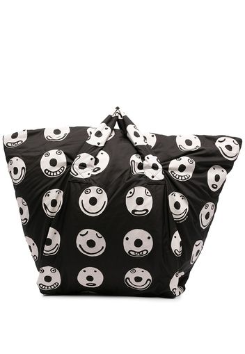 10 CORSO COMO Shopper mit Print - Schwarz