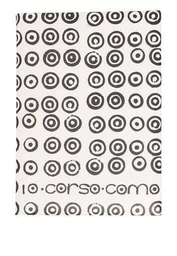 10 CORSO COMO Notizbuch mit Logo-Print - Weiß