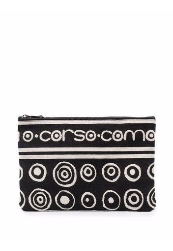 10 CORSO COMO Clutch mit Reißverschluss - Weiß