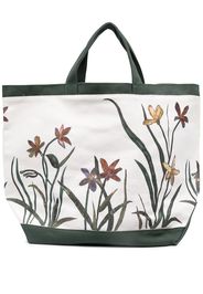 10 CORSO COMO Handtasche mit Blumen-Print - Nude