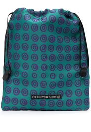 10 CORSO COMO Kosmetiktasche mit geometrischem Print - Blau