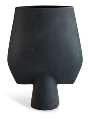 101 Copenhagen Hexa square sphere vase - Schwarz