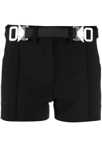 1017 ALYX 9SM Mini-Shorts mit Gürtel - Schwarz