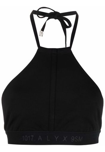 1017 ALYX 9SM Butterfly halterneck top - Schwarz