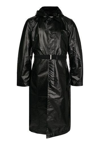 1017 ALYX 9SM lightweight belted raincoat - Schwarz