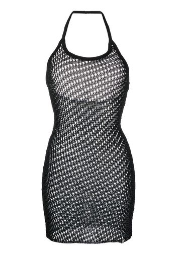 1017 ALYX 9SM mini crochet-design dress - Schwarz