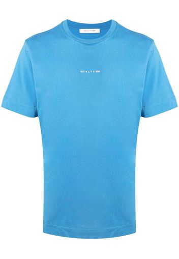 1017 ALYX 9SM logo-print cotton T-shirt - Blau