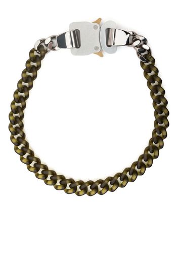 1017 ALYX 9SM seat-belt choker necklace - Grün