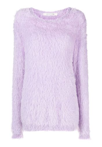 1017 ALYX 9SM feather-textured pullover jumper - Violett