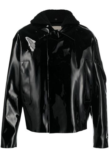 1017 ALYX 9SM Scout high-shine finish jacket - Schwarz