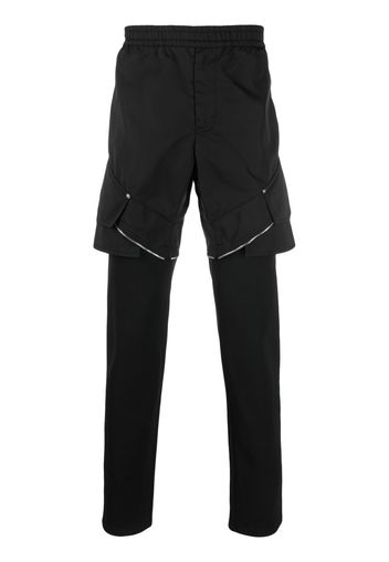 1017 ALYX 9SM layered trousers - Schwarz