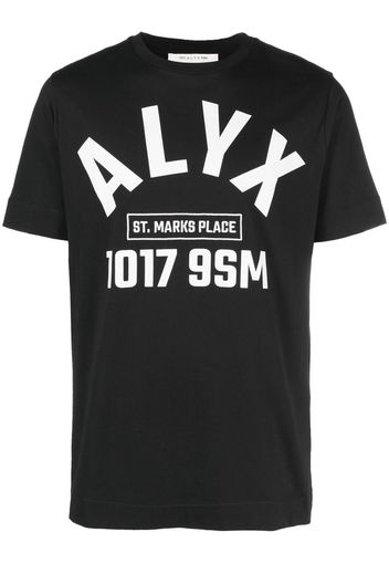 1017 ALYX 9SM Techno logo-print T-shirt - Schwarz