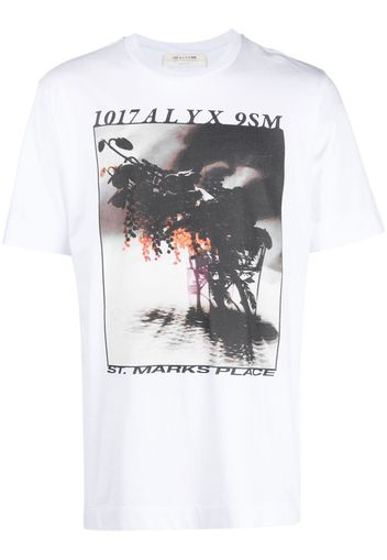 1017 ALYX 9SM graphic-print short-sleeved T-shirt - Weiß