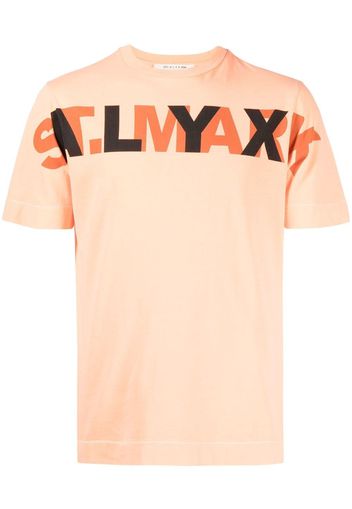 1017 ALYX 9SM logo-print T-shirt - Orange