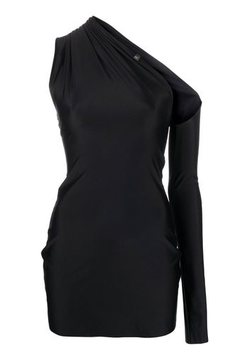 1017 ALYX 9SM cut-out asymmetric minidress - Schwarz