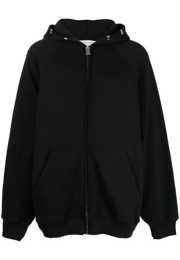 1017 ALYX 9SM zip-up hooded jacket - Schwarz