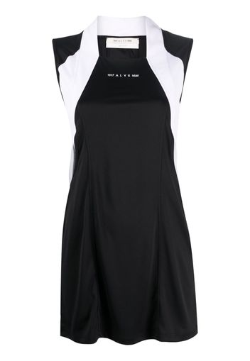 1017 ALYX 9SM logo-print sleeveless dress - Schwarz