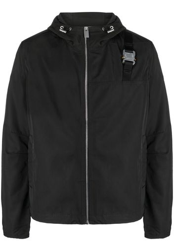 1017 ALYX 9SM buckle-detail hooded jacket - Schwarz