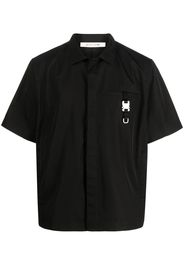 1017 ALYX 9SM short-sleeve button-up shirt - Schwarz