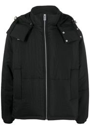 1017 ALYX 9SM Rollercoaster-buckle hooded jacket - Schwarz