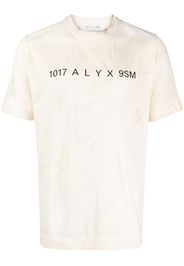 1017 ALYX 9SM logo-print detail T-shirt - Nude