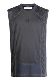 1017 ALYX 9SM logo-embroidered panelled vest - Grau