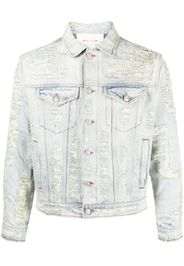 1017 ALYX 9SM distressed denim jacket - Blau