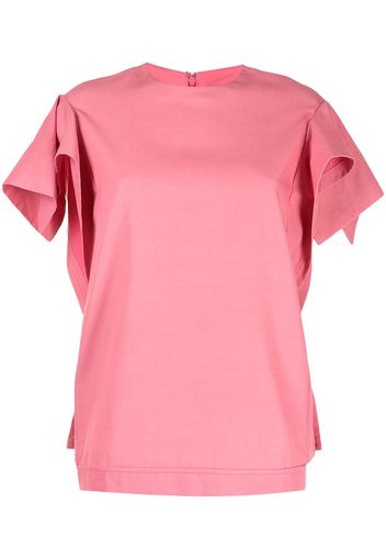 3.1 Phillip Lim T-Shirt mit rundem Ausschnitt - Rosa