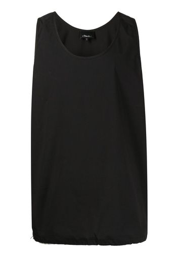 3.1 Phillip Lim MUSCLE TANK W SIDE ZIP - Schwarz