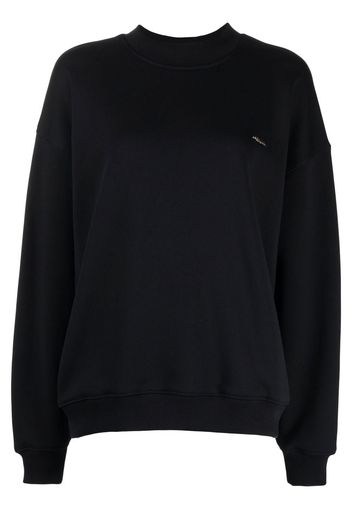 3.1 Phillip Lim logo-print crew-neck sweatshirt - Schwarz