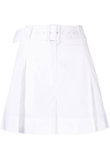 3.1 Phillip Lim pleat-detail belted shorts - Weiß