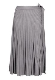 3.1 Phillip Lim pleated wool-blend midi skirt - Grau