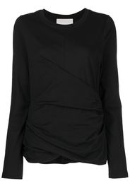 3.1 Phillip Lim wraparound style T-shirt - Schwarz