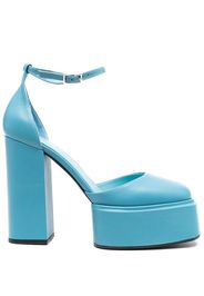 3juin platform-sole 90mm pumps - Blau