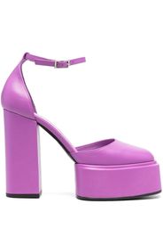 3juin platform-sole 80mm pumps - Violett