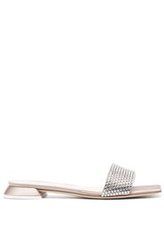 3juin Sandalen mit Strass - Nude