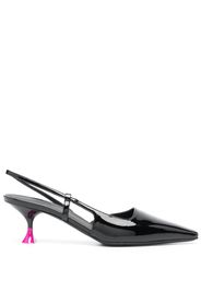 3juin Kira 60mm slingback pumps - Schwarz