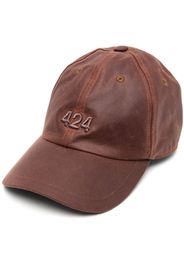 424 embossed-logo baseball cap - Braun