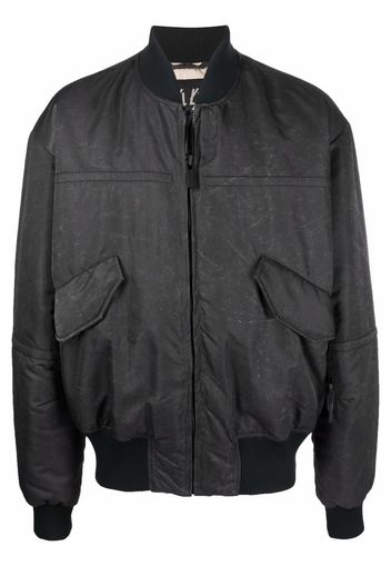 44 label group Emil bomber jacket - Schwarz