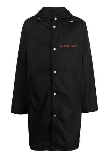 44 LABEL GROUP logo motif parka - Schwarz