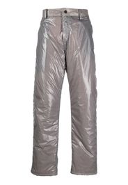 44 LABEL GROUP Group Blow Out straight-leg trousers - Grau