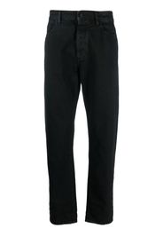 44 LABEL GROUP straight-leg denim jeans - Schwarz