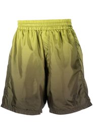 44 LABEL GROUP gradient-effect swim shorts - Grün